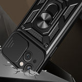 Husa pentru iPhone 15 Plus, Techsuit CamShield Series, albastru