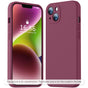 Husa pentru Motorola Edge 70 Pro, Techsuit SoftFlex, bordo