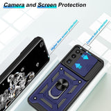 Husa pentru Samsung Galaxy S20 Ultra 5G, Techsuit CamShield Series, albastru