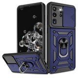 Husa pentru Samsung Galaxy S20 Ultra 5G, Techsuit CamShield Series, albastru