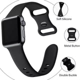 Curea pentru Apple Watch 6 44mm, Techsuit Watchband (W031), gri