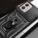 Husa pentru Motorola Moto G53, Techsuit CamShield Series, albastru