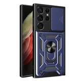 Husa pentru Samsung Galaxy S23 Ultra, Techsuit CamShield Series, albastru