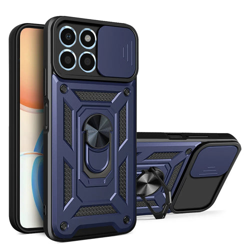 Husa pentru Honor X6, Techsuit CamShield Series, albastru