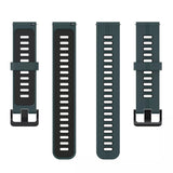 Curea pentru Garmin vivoactive 3, Techsuit Watchband 20mm (W002), gri
