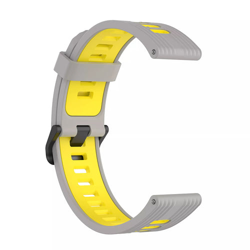 Curea pentru Garmin vivoactive 3, Techsuit Watchband 20mm (W002), gri