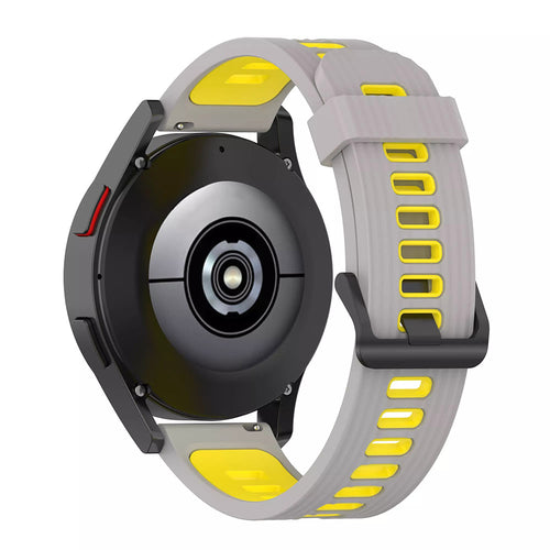 Curea pentru Garmin vivoactive 3, Techsuit Watchband 20mm (W002), gri