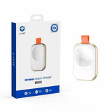 Incarcator wireless Lito Magnetic (LC03), pentru Apple Watch, cu Keyring, Charge On the Go, 5W, 1A, alb