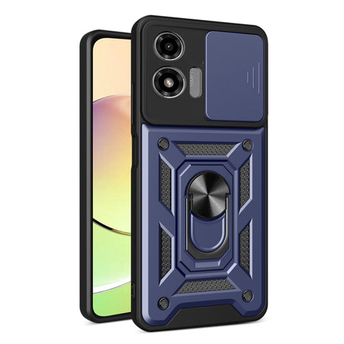 Husa pentru Motorola Moto G04, Techsuit CamShield Series, albastru
