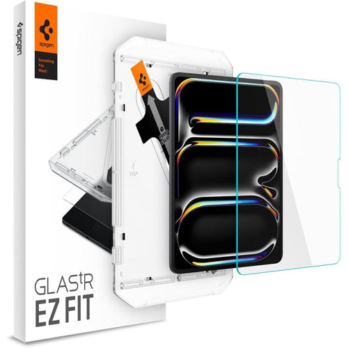 Folie de protectie pentru iPad Pro 13 (2024), Spigen Glas.TR EZ-FIT (AGL07793)