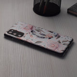 Husa pentru Honor Magic6 Lite, Techsuit Marble Series, alb
