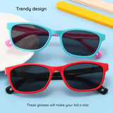 Ochelari de soare Techsuit Sunglasses Polarised (8260-C29), polarizati, UV400, albastru;albastru inchis