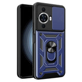 Husa pentru Huawei nova 11, Techsuit CamShield Series, albastru
