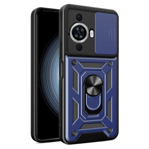 Husa pentru Huawei nova 11, Techsuit CamShield Series, albastru