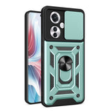 Husa pentru OPPO Reno11 F, Techsuit CamShield Series, albastru