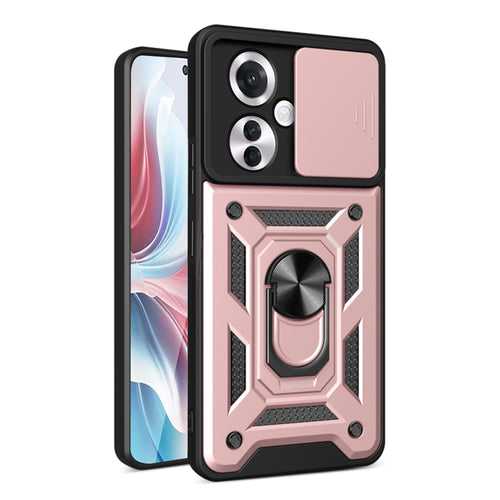 Husa pentru OPPO Reno11 F, Techsuit CamShield Series, roz