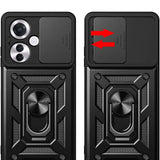 Husa pentru OPPO Reno11 F, Techsuit CamShield Series, roz