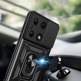 Husa pentru Xiaomi Redmi Note 13 Pro 4G, Techsuit CamShield Series, albastru