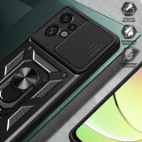 Husa pentru Motorola Moto G04, Techsuit CamShield Series, albastru