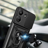 Husa pentru Xiaomi Redmi 13C 5G, Techsuit CamShield Series, albastru