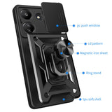 Husa pentru Xiaomi Redmi 13C 5G, Techsuit CamShield Series, roz