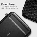 Geanta laptop Spigen Rugged Armor Pouch (AFA04270), pentru MacBook, Acer, HP, Lenovo, Dell cu 13, negru