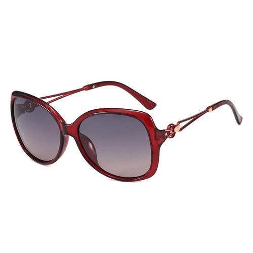 Ochelari de soare Techsuit Sunglasses Polarised PC (2305-C3), polarizati, UV400, rosu;violet