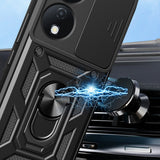 Husa pentru Honor X7b, Techsuit CamShield Series, albastru