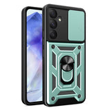 Husa pentru Samsung Galaxy A35 5G, Techsuit CamShield Series, albastru