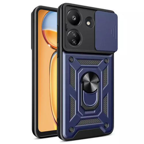Husa pentru Xiaomi Redmi 13C 4G, Techsuit CamShield Series, albastru