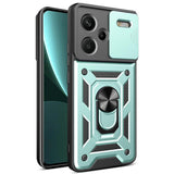 Husa pentru Xiaomi Redmi Note 13 Pro+ 5G, Techsuit CamShield Series, albastru