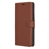Husa pentru Honor Magic5 Pro, Techsuit Leather Folio, maro
