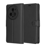 Husa pentru Honor Magic5 Pro, Techsuit Leather Folio, maro