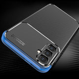 Husa pentru Samsung Galaxy S24, Techsuit CarbonFiber, negru
