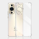 Husa pentru Huawei nova 11, Techsuit Shockproof Clear Silicone, transparenta