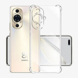 Husa pentru Huawei nova 11, Techsuit Shockproof Clear Silicone, transparenta