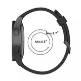 Curea pentru Garmin Venu 2, Techsuit Watchband 22mm (W002), negru