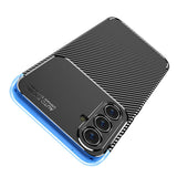 Husa pentru Samsung Galaxy A54, Techsuit CarbonFiber, negru
