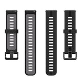 Curea pentru Garmin vivoactive 3, Techsuit Watchband 20mm (W002), gri