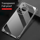 Husa pentru Huawei Pura 70 Ultra, Techsuit Shockproof Clear Silicone, transparenta