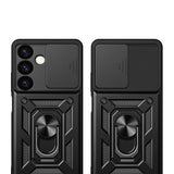 Husa pentru Samsung Galaxy S24, Techsuit CamShield Series, albastru