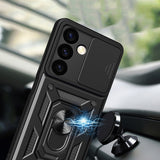Husa pentru Samsung Galaxy S24, Techsuit CamShield Series, albastru