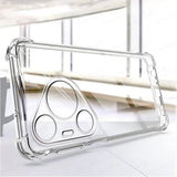 Husa pentru Huawei Pura 70, Techsuit Shockproof Clear Silicone, transparenta