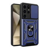Husa pentru Samsung Galaxy S24 Ultra, Techsuit CamShield Series, albastru