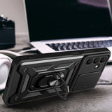Husa pentru Samsung Galaxy A15 4G, Techsuit CamShield Series, albastru