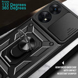 Husa pentru OPPO A78 4G, Techsuit CamShield Series, albastru