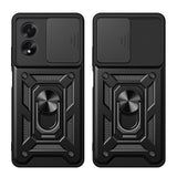Husa pentru OPPO A38, Techsuit CamShield Series, albastru