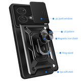 Husa pentru Motorola Edge 40 Neo, Techsuit CamShield Series, albastru