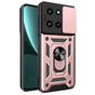 Husa pentru Xiaomi 14, Techsuit CamShield Series, roz