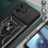 Husa pentru Xiaomi 14, Techsuit CamShield Series, roz